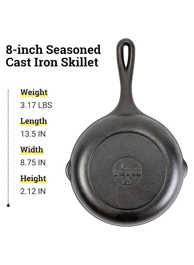 LODGE Lodge Chef Collection Cast Iron 8 Inch Skillet  - Image 3