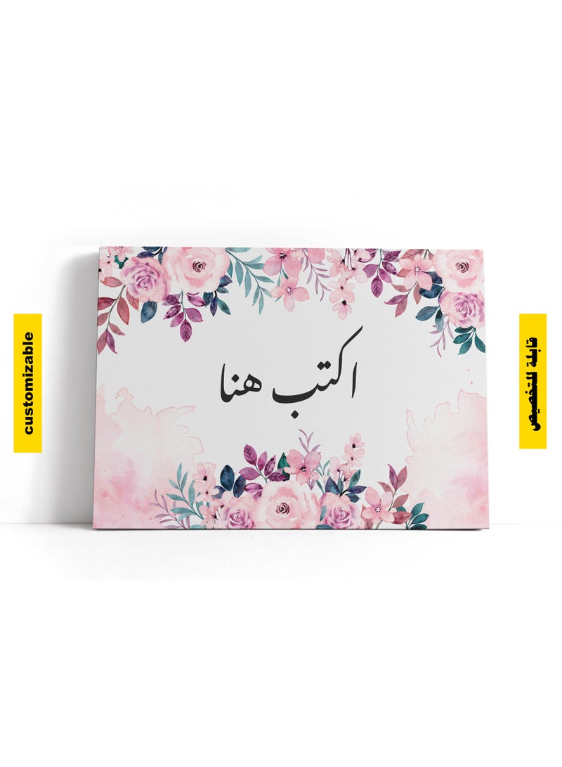 Write Your Canvas Tableu  Flower
