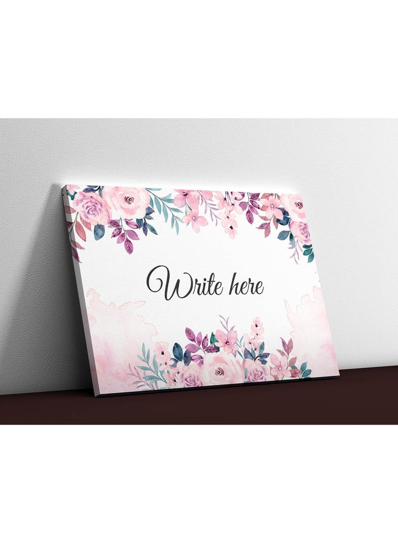 Write Your Canvas Tableu  Flower