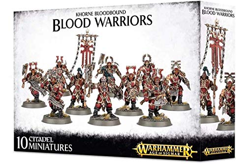 Games Workshop 99120201036 Khorne Bloodbound Blood Warriors Tabletop and Miniature Gaming - Image 1