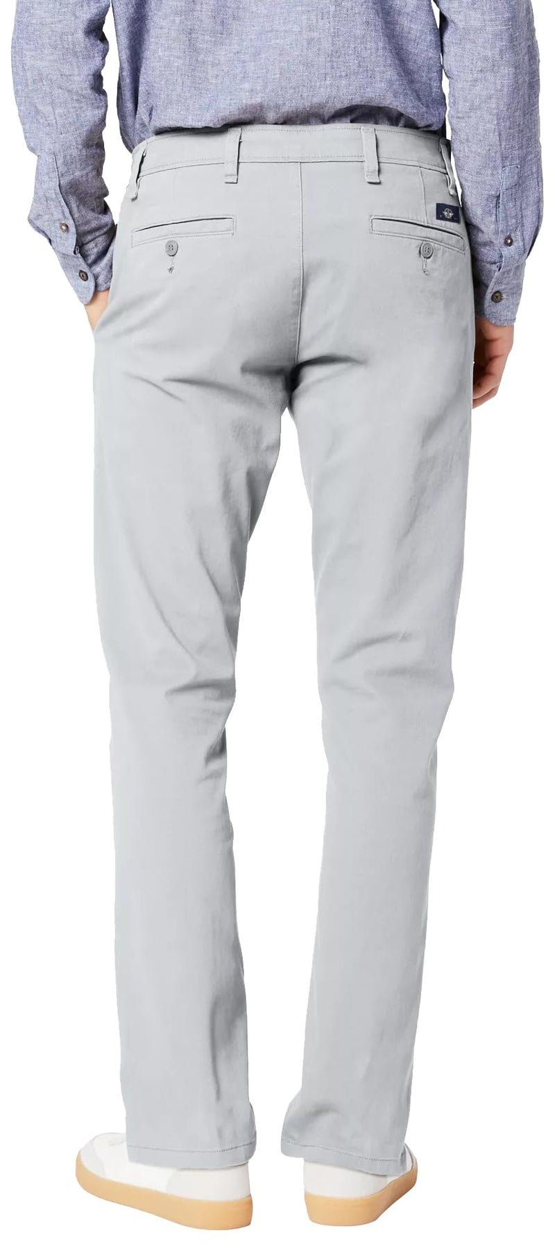 Dockers Men's Ultimate Chino Slim Fit with Smart 360 Flex, Wet Stone, 36W x 30L - Image 4