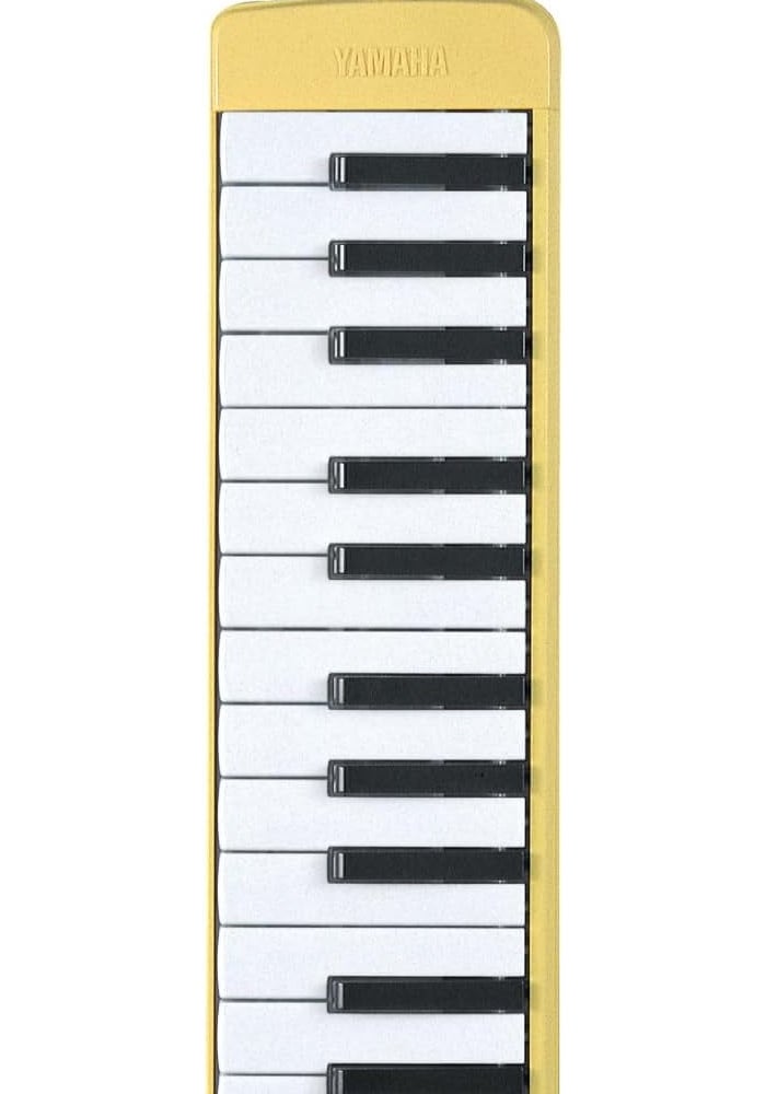 Yamaha P25F 25-Note Melodica in Yellow - Image 1