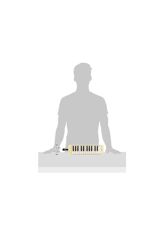 Yamaha P25F 25-Note Melodica in Yellow - Image 3