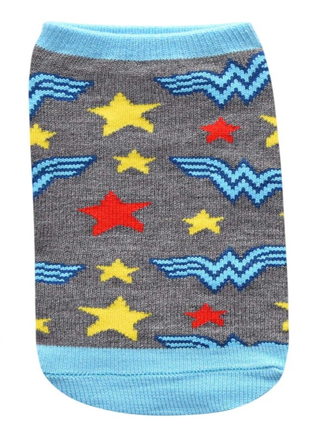 Hyp DC Comics Wonder Woman Classic Juniors/Women's 5 Pack Low Cut Ankle Socks - Image 3