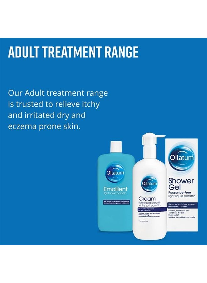 Oilatum Shower Gel Fragrance Free to Treat Dry Skin & Eczema 150ml - Image 4