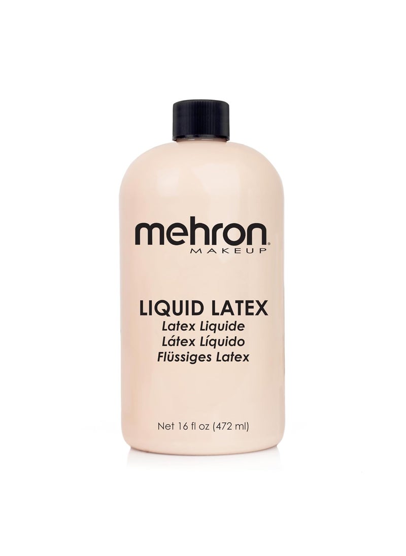 mehron - Mehron Makeup Liquid Latex (16 oz) (Light Flesh) - Image 1
