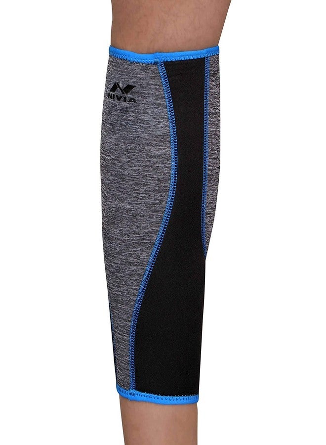 NIVIA Orthopedic Calf Support Slip-in Premium Breathable Compression Sleeve, Effective Pain Relief in Sports, Workouts & Daily Recovery for Men & Women(Small) - Image 2