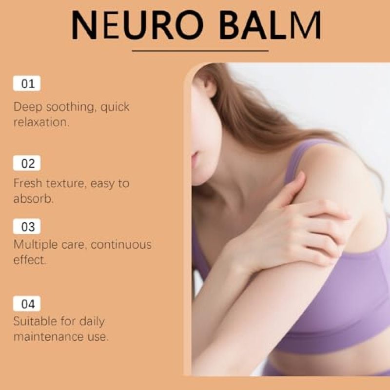 Neuropathy Cream 50G Yellow Quick-Absorbing Non-Greasy Formula - Multi-Area Versatility Nerve Pain Relief Cream for Adults Busy Professionals Seniors With Sensitive Skin - Image 1
