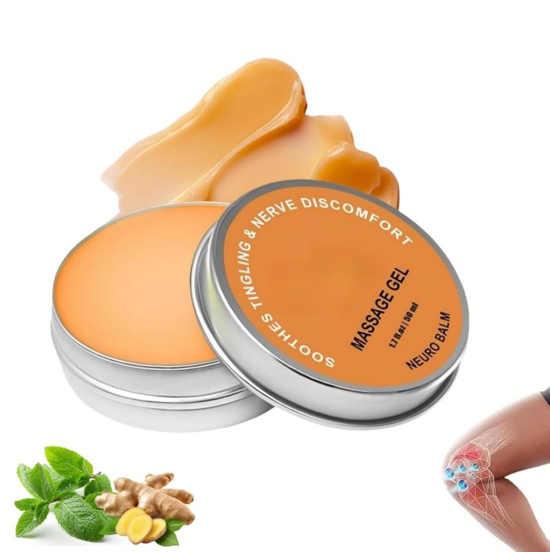 Neuropathy Cream 50G Yellow Quick-Absorbing Non-Greasy Formula - Multi-Area Versatility Nerve Pain Relief Cream for Adults Busy Professionals Seniors With Sensitive Skin - Image 4