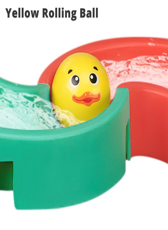 SOCBTNSO 38 PCS Duck Slide Toys, Bath Toys for Kids Ages 4-8, DIY Building Kit for Ages 5-7, Bathtub Time Birthday Gifts for Toddler 3 + Year Old - Image 5