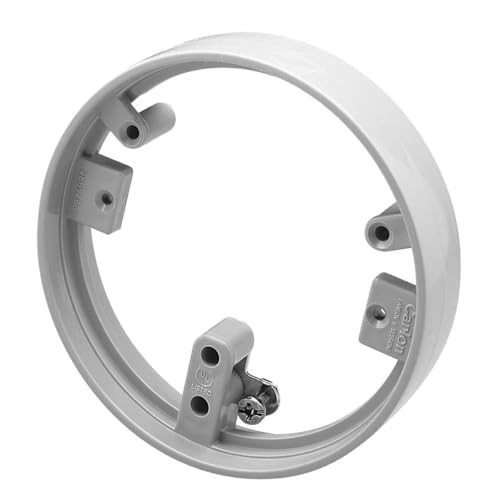 Steel City E97ABR2 Adapter for Round Stainless Steel and Brass Floor Box Covers, One Piece, High and Low Voltage Application - Image 1