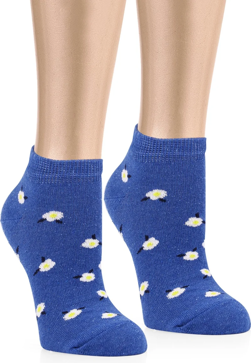 Ozzy Socks 5 Pairs of Fun Patterns Women's Booties Socks OZZYP004