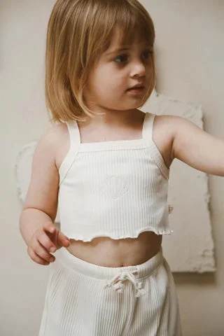 Ohlala Koala Seashell Crop and Shorts Set