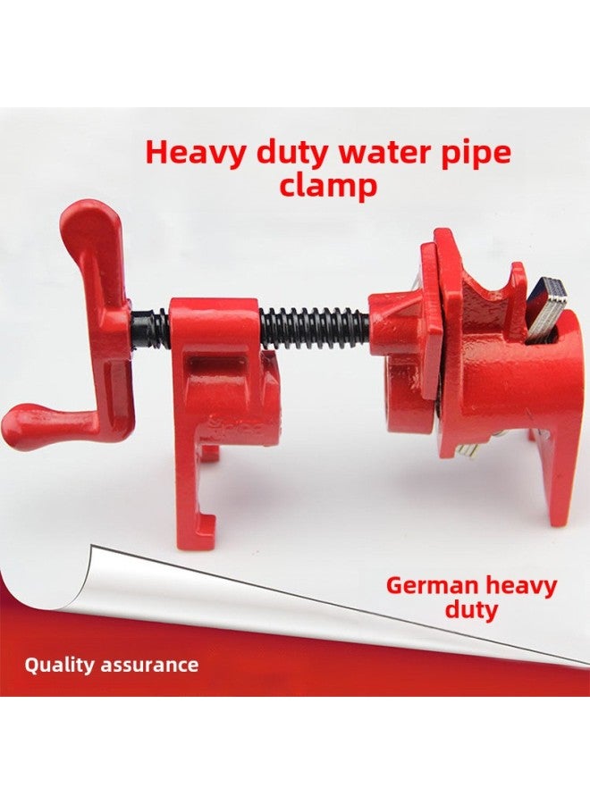 4 Points 6 Points Thick Heavy-duty Water Pipe Clip Fixing Clip Woodworking Jigsaw Water Pipe Clip Clamp G Clip F Clip-Specifications And Models:Orange German Heavy Duty 6 Discrete 3/4 Water Pipe Clamp - Image 2