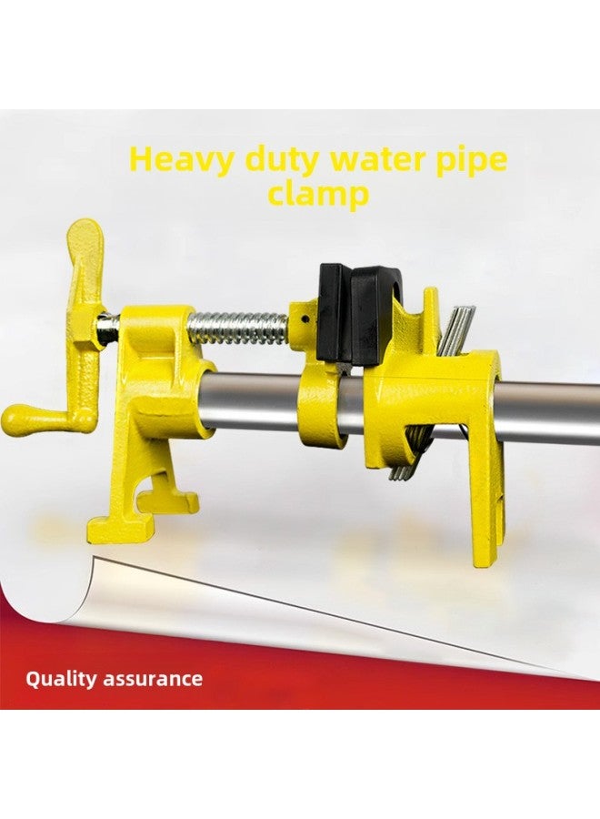 4 Points 6 Points Thick Heavy-duty Water Pipe Clip Fixing Clip Woodworking Jigsaw Water Pipe Clip Clamp G Clip F Clip-Specifications And Models:Orange German Heavy Duty 6 Discrete 3/4 Water Pipe Clamp - Image 4