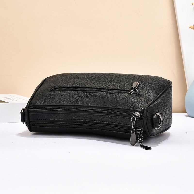 Fashion PU Leather Crossbody Bag - Image 2