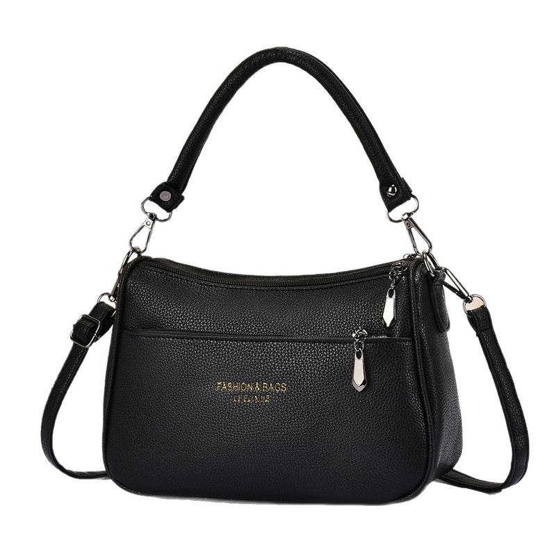 Fashion PU Leather Crossbody Bag - Image 5