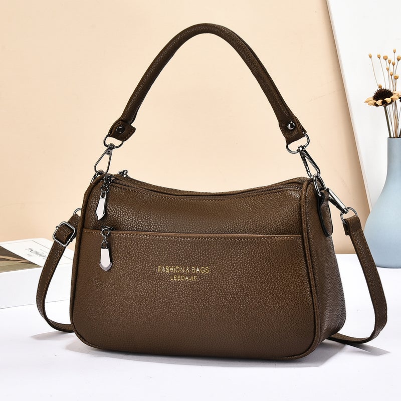 Fashion PU Leather Crossbody Bag - Image 3