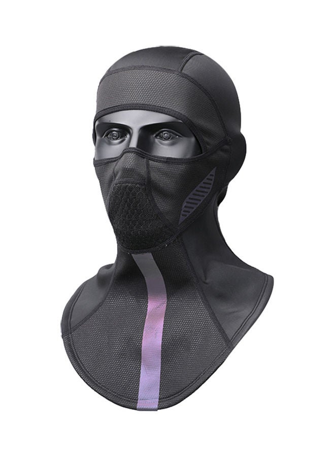 NIBEMINENT Balaclava Cycling Cap Thermal Face Cover with Reflective Tape Windproof in Winter for Skiing Snowboarding Motorcycling Men Women 15*3*12cm  - Image 4