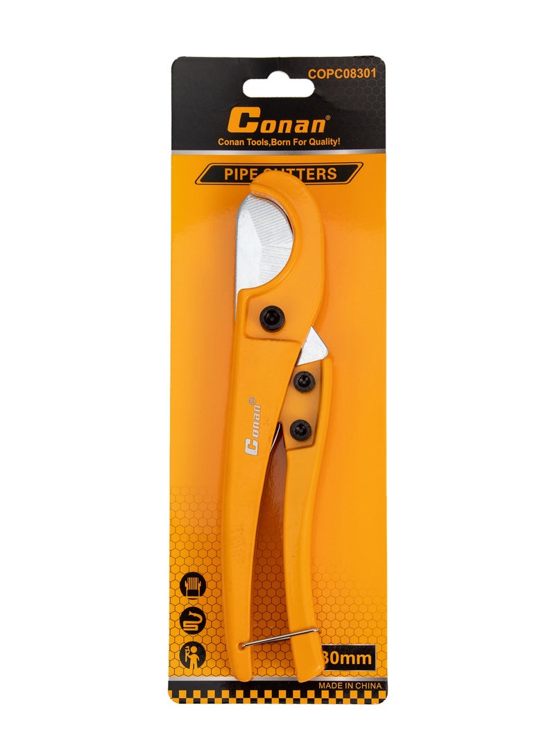 Conan Conan Pipe Cutter 30mm – Professional Manual PVC/PE Tubing Cutter, Durable Steel Body – Model COPC08301  - Image 2
