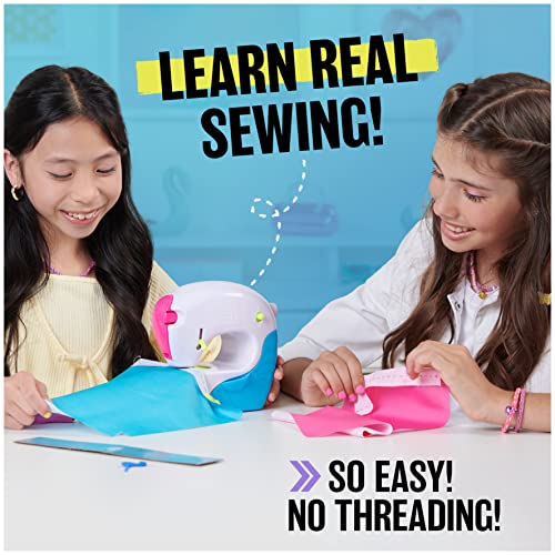 Cool Maker, Exclusive Neon Stitch ‘N Style Fashion Studio, Sews 8 Stylish Projects, Pre-Threaded Sewing Machine Toy, Arts & Crafts Kids Toys for Girls - Image 2