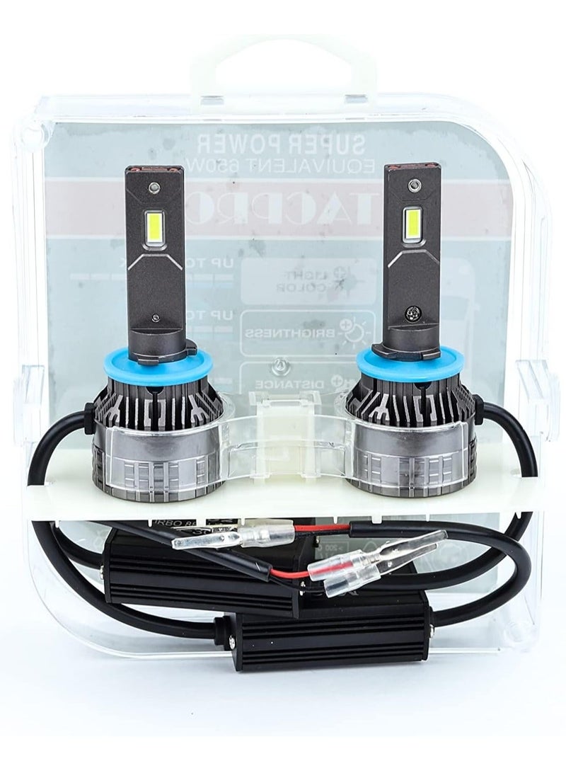 TACPRO 880 Led Bulbs for Car, Headlight & Taillight, with 6 Month Warranty - Image 2