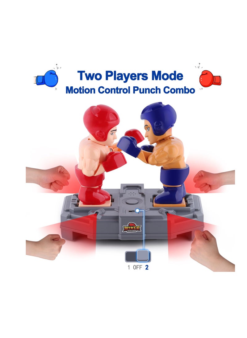 Excefore - Electronic Boxing Toys, RC Fighting Robots, Kid Board Games, Wrestling Battle Bots, Interactive Punching Boxer, Indoor Sports Playset, Cool Birthday Gift 3-12 Year Old Boy Teen - Image 1