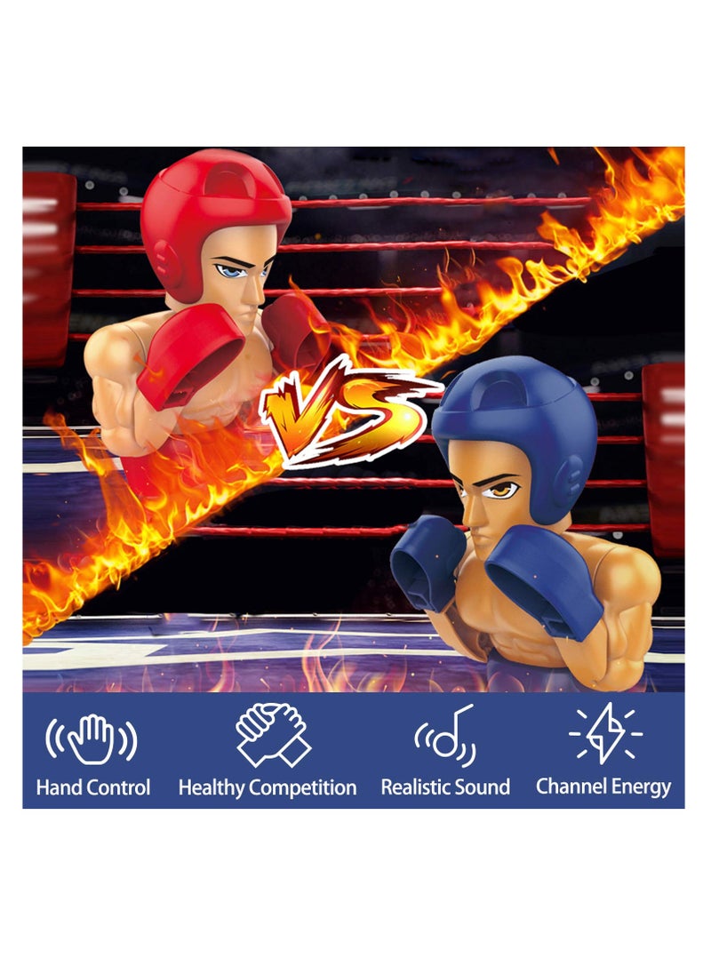 Excefore - Electronic Boxing Toys, RC Fighting Robots, Kid Board Games, Wrestling Battle Bots, Interactive Punching Boxer, Indoor Sports Playset, Cool Birthday Gift 3-12 Year Old Boy Teen - Image 1