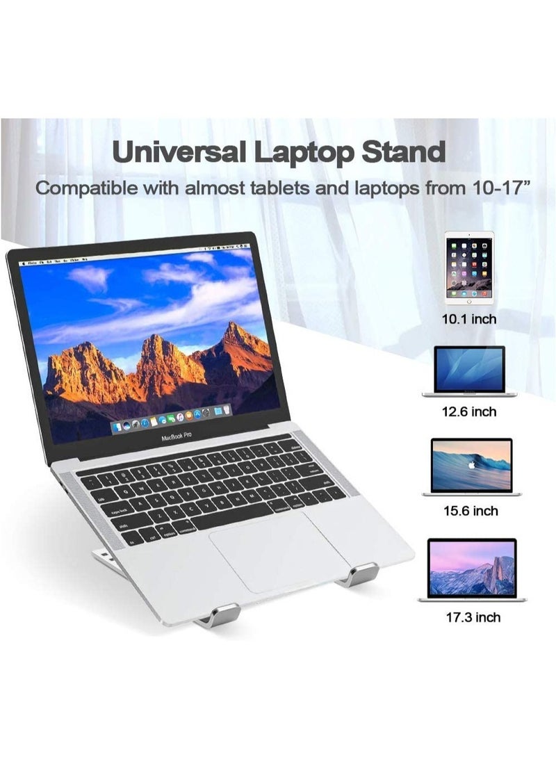 ELTRAZONE Portable Laptop Stand PHOCAR Laptop Holder for Desk, Aluminum Adjustable Laptop Stand for iPad, MacBook Pro Tablets and Laptops - Image 5