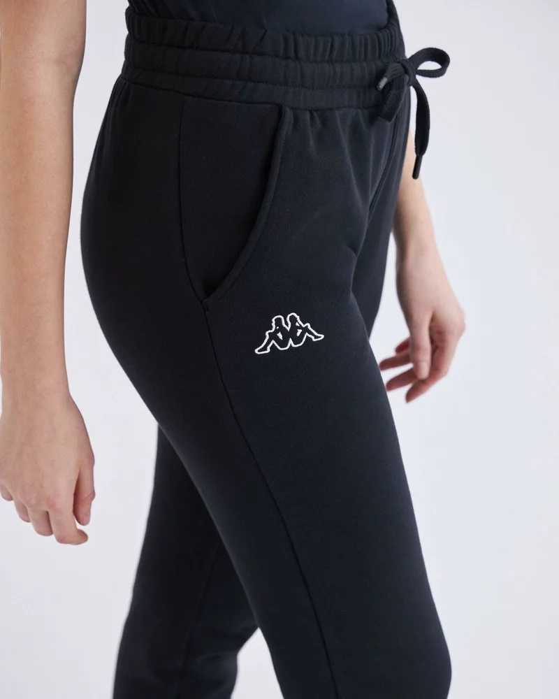 Kappa Logo Theek Slim Tk Black Women's Tracksuit 371E82W-005
