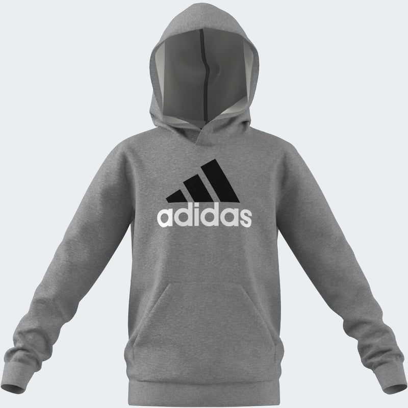 Adidas هودي قطن كبير بشعار مزدوج الألوان من أديداس إيسينشالز - Image 4