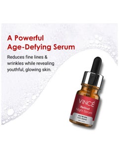 VINCE Retinol Serum – Advanced 0.2% Retinol Anti-Aging Formula – Reduces Deep Wrinkles, Fine Lines & Sun Damage – Boosts Collagen, Tightens Skin, and Enhances Skin Tone for Youthful, Radiant Skin, 30ml  - Image 4