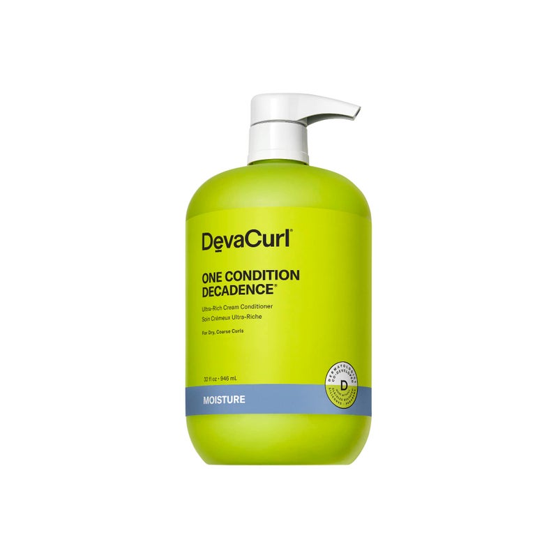 DevaCurl One Condition Decadence Ultra-Rich Cream Conditioner, Green Oasis, 32 fl. oz. - Image 1