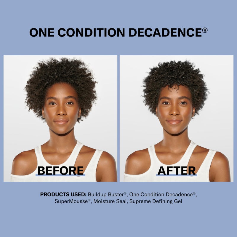 DevaCurl One Condition Decadence Ultra-Rich Cream Conditioner, Green Oasis, 32 fl. oz. - Image 4