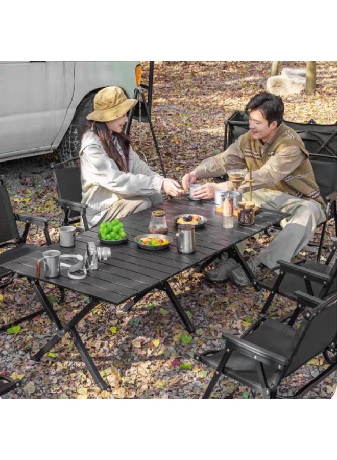 Manful Lightweight Portable Folding Camping Table, Hiking Camping Furniture - Image 4