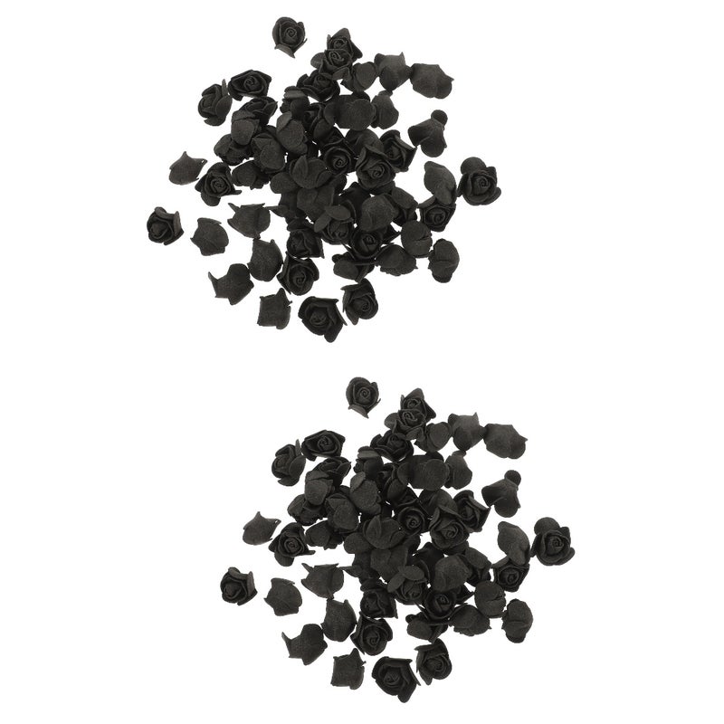 400 pcs Flowers Artificial Roses for Crafts DIY Bouquet Making Materials - Image 1
