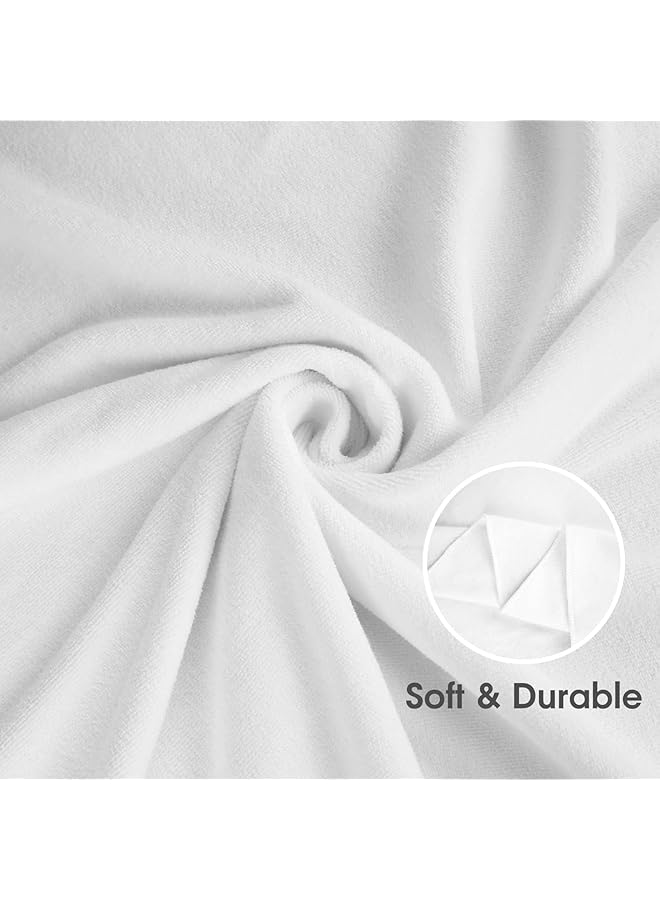 أكس سبرينج مناشف وجه للأطفال الرضع، عبوة من 6 قطع، مناشف وجه قابلة لإعادة الاستخدام، مناشف وجه فائقة النعومة من ألياف الخيزران، مناشف حمام متعددة الوظائف للأطفال حديثي الولادة، مناشف وجه ماصة للجسم للرضع والأطفال الصغار - Image 5