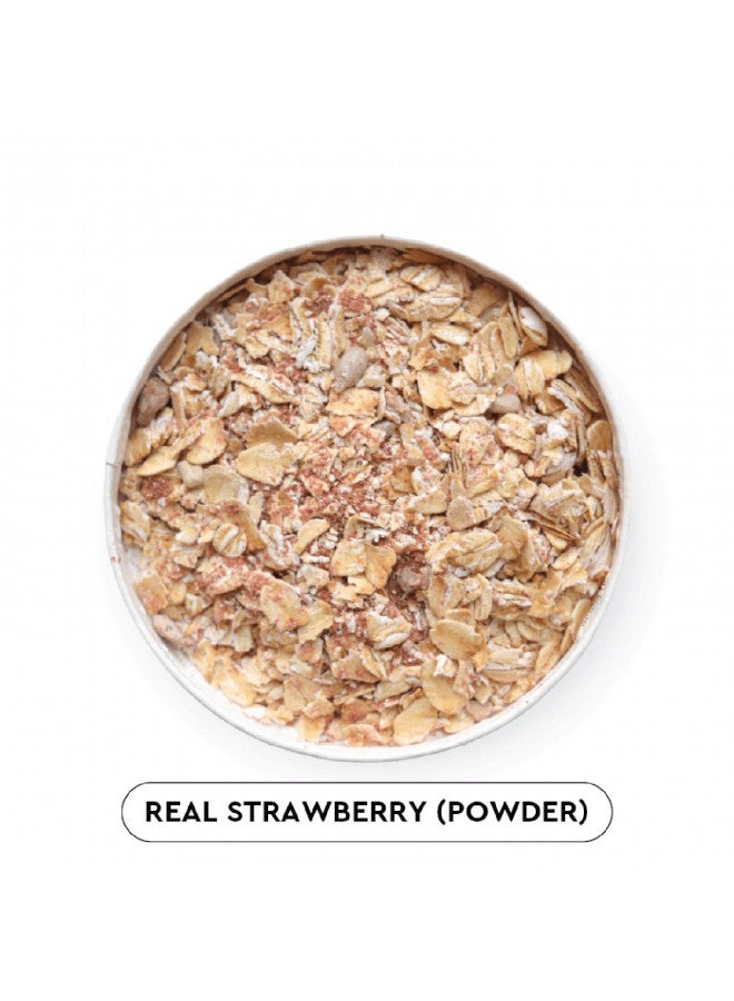 MYLK LABS EST. 2017 Mylk Labs Maple Strawberry Gluten Free Oatmeal Cups - Low Sugar Breakfast, High Fiber Thin Rolled Oats, High Protein Instant Oatmeal, Non GMO, Vegan, Nut Free - 6 Pack  - Image 4