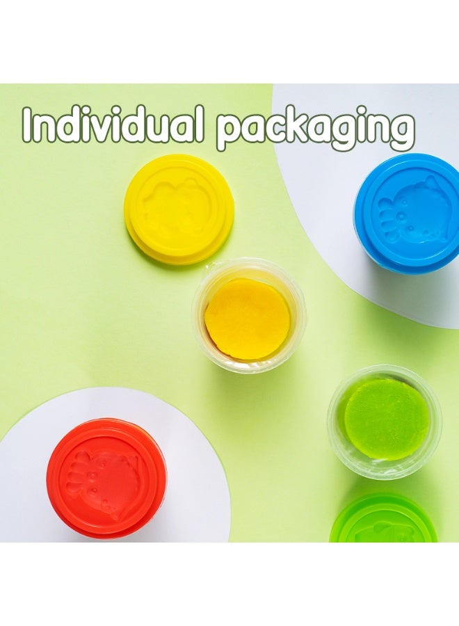 ديلي سوبر وينغز ألوان متنوعة (8 ألوان) – طينية ناعمة وسهلة التشكيل، آمنة للأطفال (56 جرام × 8 قطع) - Image 4