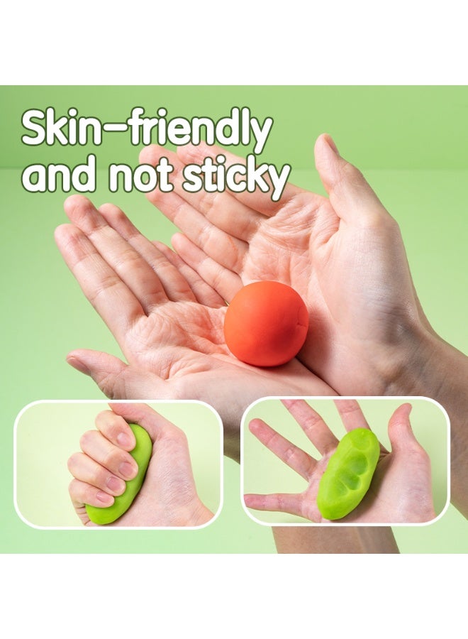 ديلي سوبر وينغز ألوان متنوعة (8 ألوان) – طينية ناعمة وسهلة التشكيل، آمنة للأطفال (56 جرام × 8 قطع) - Image 3