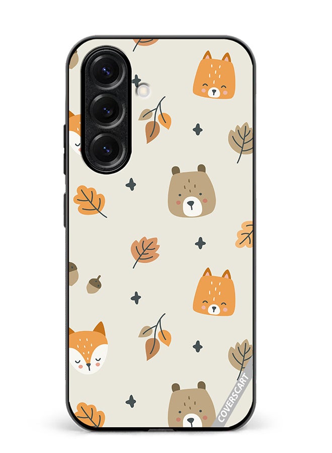 VR CREATIVE Protective Case Cover For Samsung Galaxy A56 Fox And Squirrel Design Multicolour
