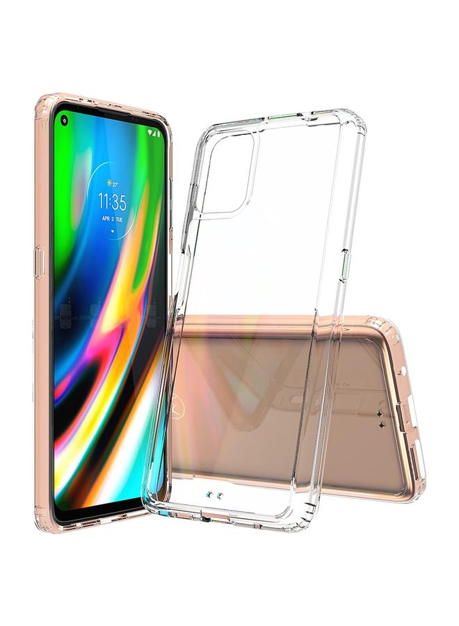 اس-توب جراب لهاتف Motorola Moto G9 Plus مصنوع من مادة TPU المقاومة للصدمات والخدش + جراب واقٍ من الأكريليك - Image 1