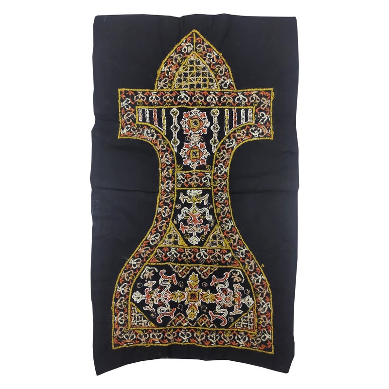 Garvi Gurjari A Gujarat Govt Enterprise Multicolor Hand Embroidered YokePatch GGCMEP13 - Image 4