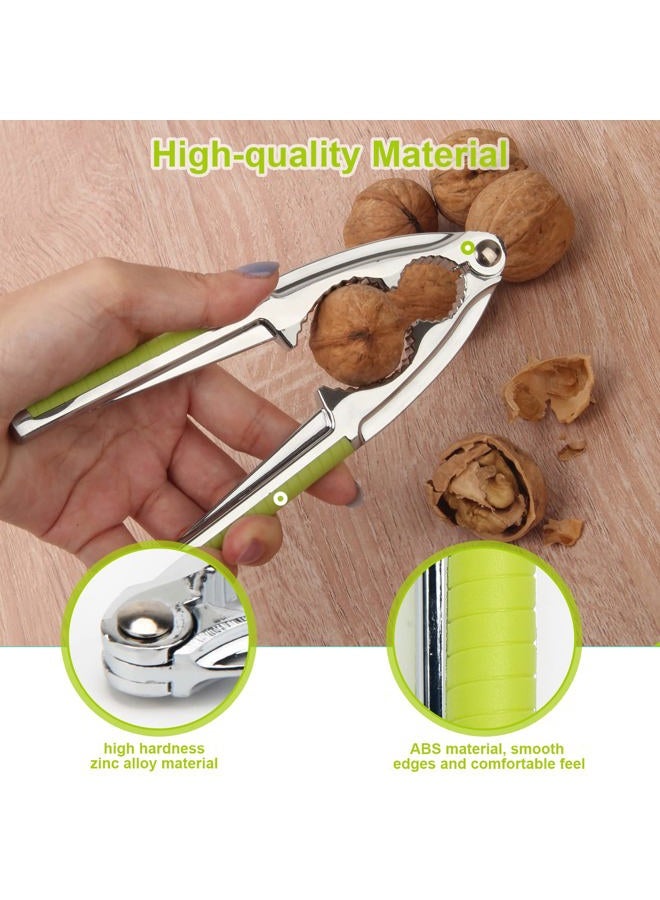 Windspeed 2 Pack Walnut Cracker Tools, Heavy Duty Nut Crackers for Walnuts Pistachio Stainless Steel Walnut Cracker Opener Tool with Non-Slip Handle - Image 4