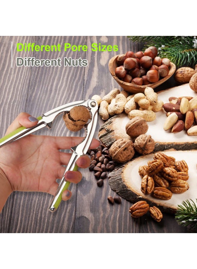 Windspeed 2 Pack Walnut Cracker Tools, Heavy Duty Nut Crackers for Walnuts Pistachio Stainless Steel Walnut Cracker Opener Tool with Non-Slip Handle - Image 5