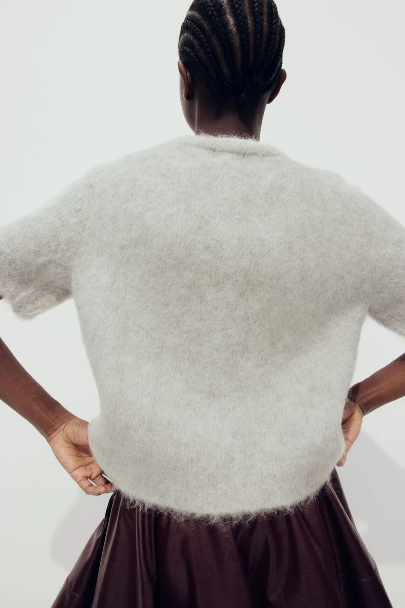 H&M Mohair-Blend Cardigan