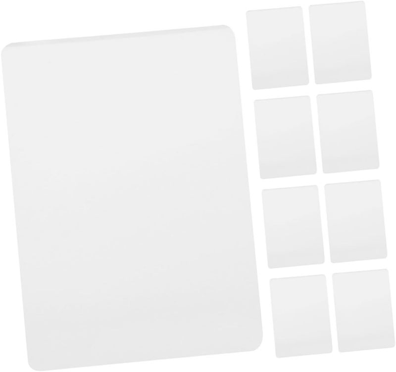 100sheets Transparent Laminating Pouches Mil Photo Film PVC Thermal Laminating Sheets for Documents Cards and Signs - Image 1