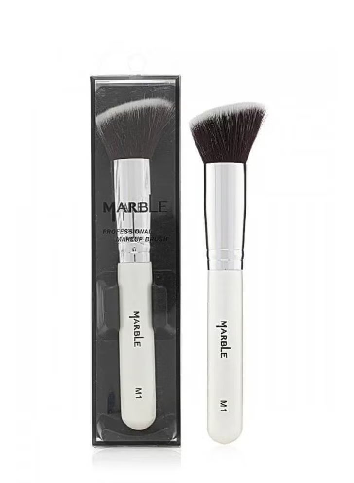 MARBLE Face Makeup Brush Black M1 - Image 3