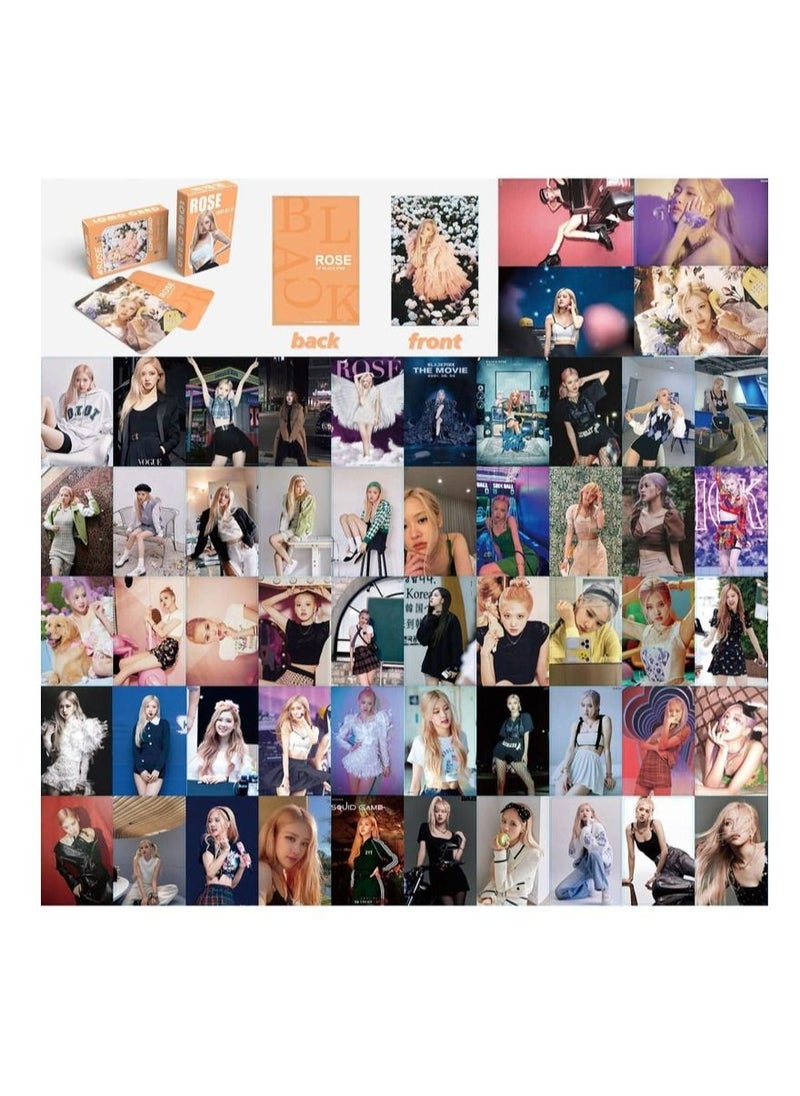 In Air 4 Boxes/220 PCS BlackPink Personal Lomo Card  - Image 5
