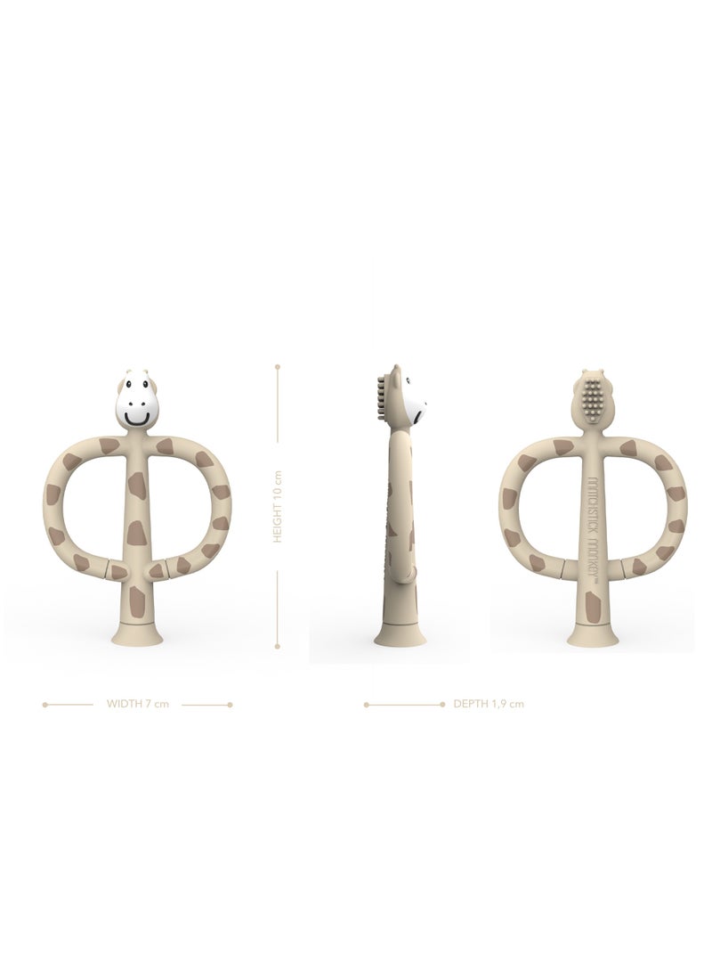 MATCHSTICK MONKEY Training Toothbrush Giraffe - Image 1